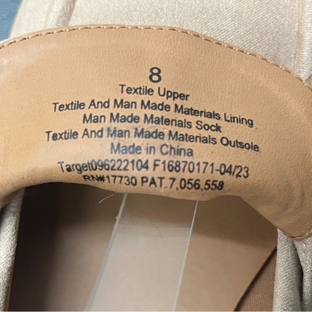 NWOT a new day Women's Archie Loafer Flats - Taupe Brown - Picture 8 of 8